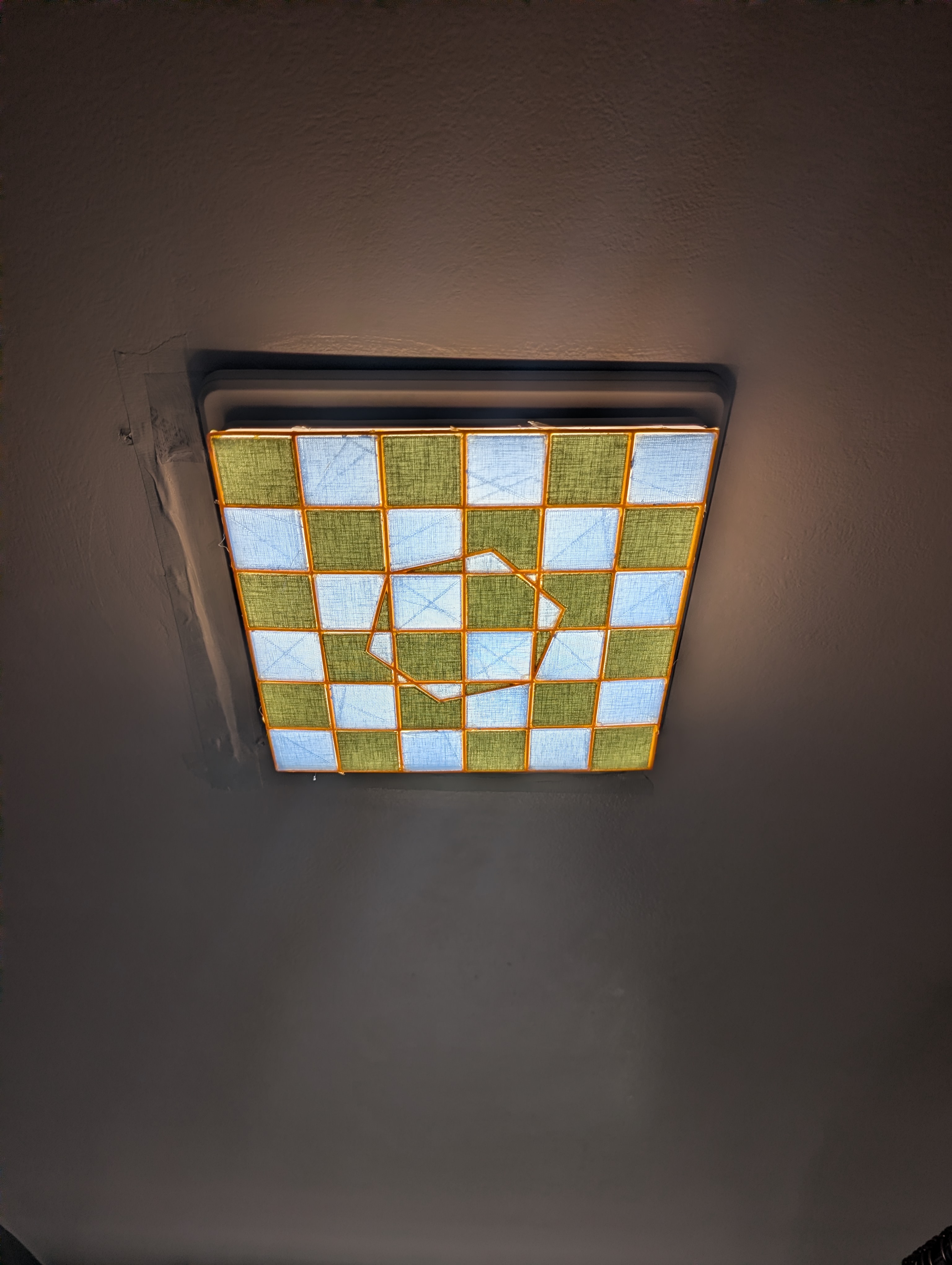 Faux Stained Glass