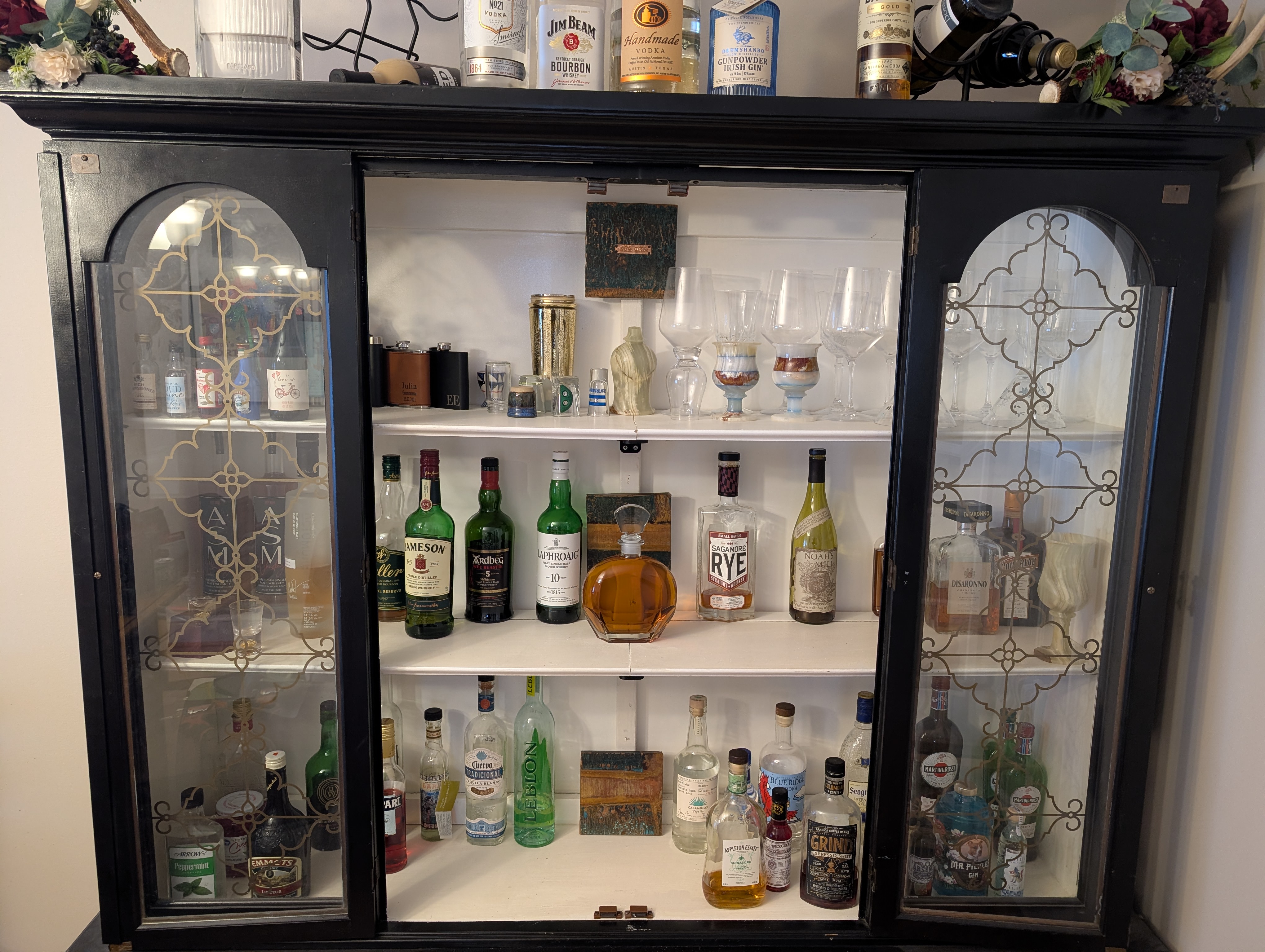 Liquor Cabinet Support